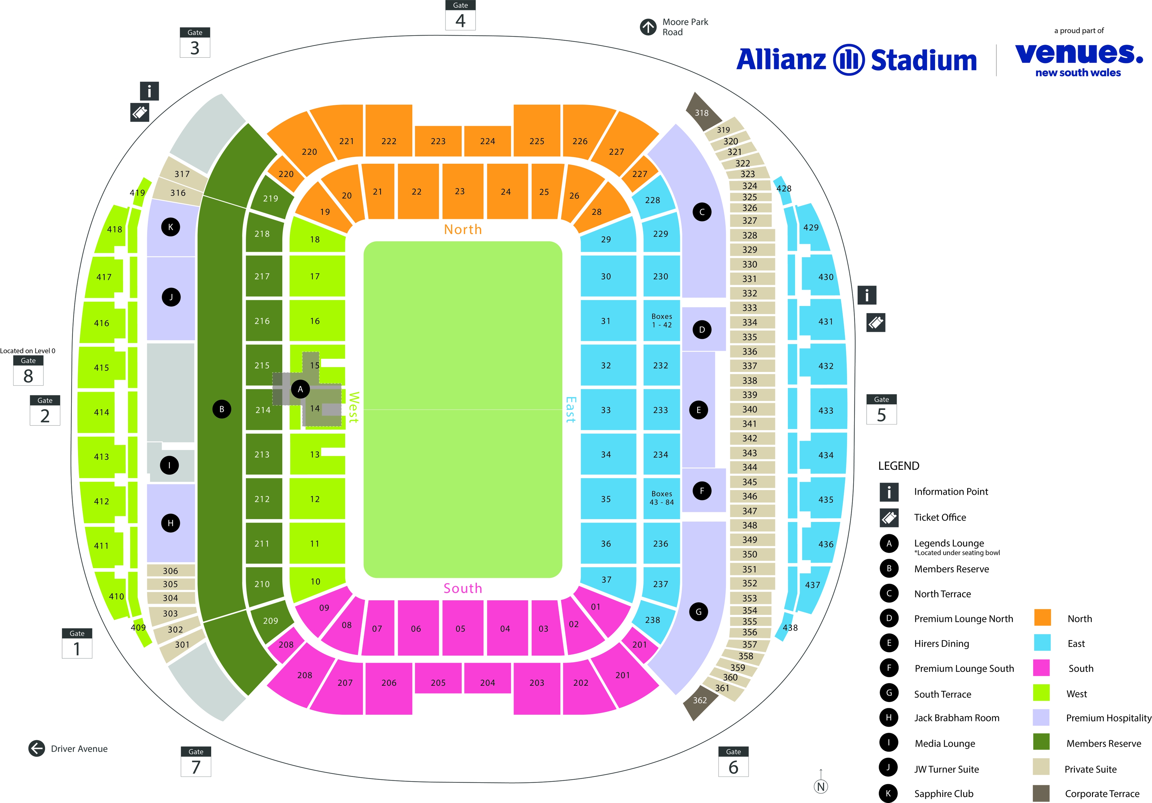 Seating Plan Allianz Stadium Seating Plan Allianz Stadium